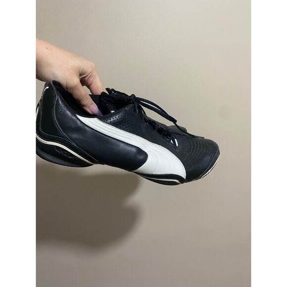 Puma Other - Vtg y2k Pumas black/ white Speedcat driving racing men’s size 10.5